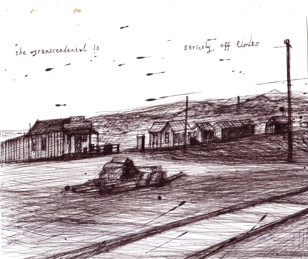 The transcendental is strictly off limits.